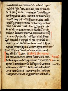 Aarau, Aargauer Kantonsbibliothek, MsWettF 13, f. 69r – Epistolare OCist