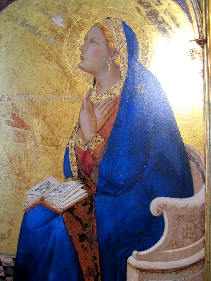 Ambrogio lorenzetti, annunciazione, 1343, 02