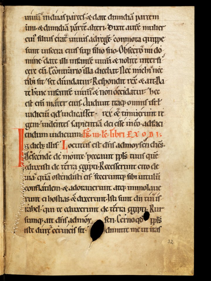 Aarau, Aargauer Kantonsbibliothek, MsWettF 13, f. 32r – Epistolare OCist