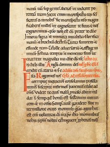 Aarau, Aargauer Kantonsbibliothek, MsWettF 13, f. 18v – Epistolare OCist