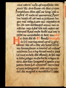 Aarau, Aargauer Kantonsbibliothek, MsWettF 13, f. 59v – Epistolare OCist