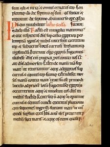 Aarau, Aargauer Kantonsbibliothek, MsWettF 13, f. 45r – Epistolare OCist
