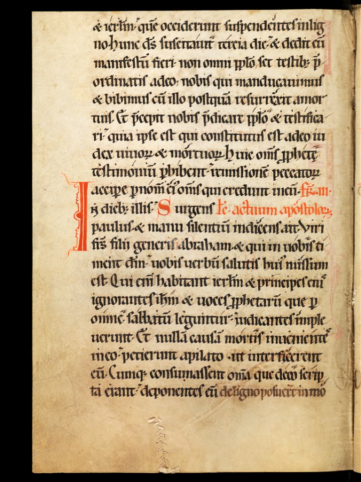 Aarau, Aargauer Kantonsbibliothek, MsWettF 13, f. 47v – Epistolare OCist