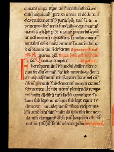 Aarau, Aargauer Kantonsbibliothek, MsWettF 13, f. 7v – Epistolare OCist