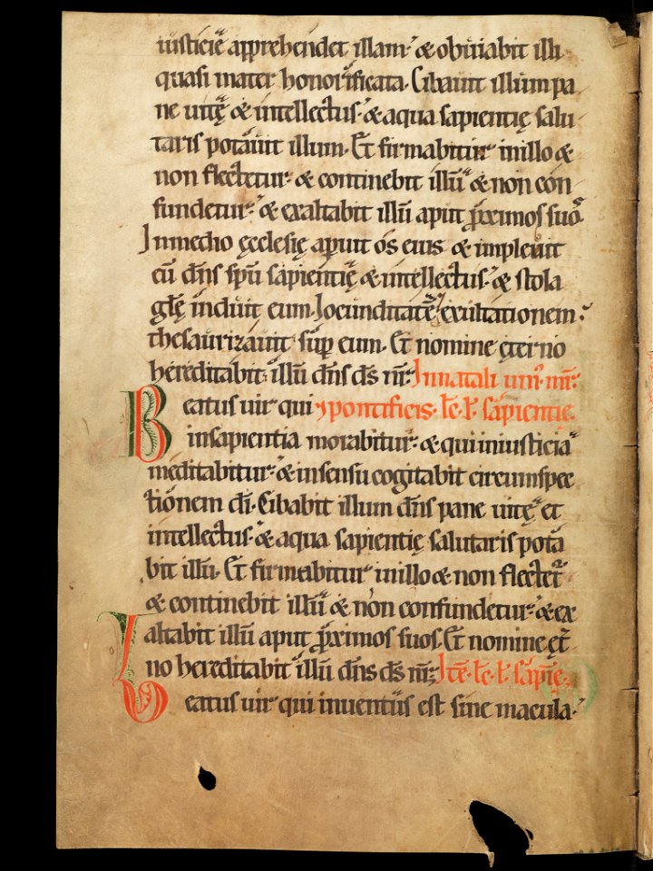 Aarau, Aargauer Kantonsbibliothek, MsWettF 13, f. 92v – Epistolare OCist