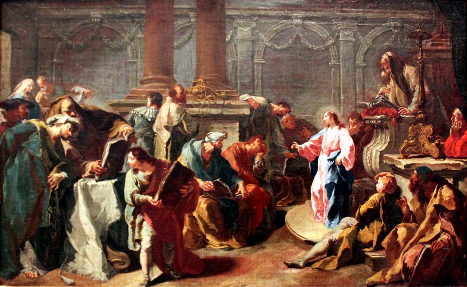 1730 Kern Jesus unter den Schriftgelehrten anagoria