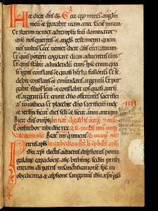 Aarau, Aargauer Kantonsbibliothek, MsWettF 13, f. 78r – Epistolare OCist