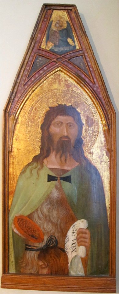Ambrogio lorenzetti, san giovanni battista 2