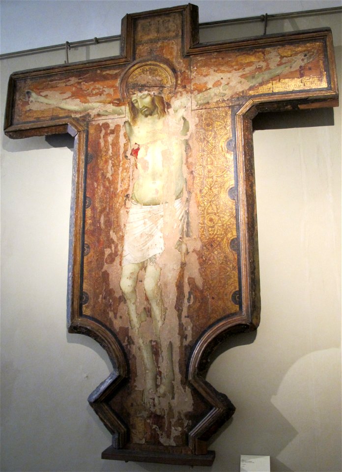 Ambrogio lorenzetti, crocifisso, 01