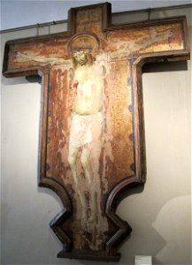 Ambrogio lorenzetti, crocifisso, 01