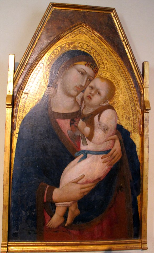 Ambrogio lorenzetti, madonna col bambino