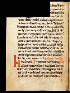 Aarau, Aargauer Kantonsbibliothek, MsWettF 13, f. 34v – Epistolare OCist