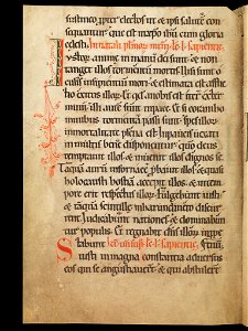 Aarau, Aargauer Kantonsbibliothek, MsWettF 13, f. 94v – Epistolare OCist