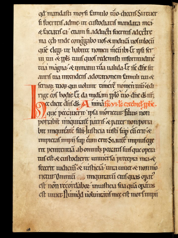 Aarau, Aargauer Kantonsbibliothek, MsWettF 13, f. 16v – Epistolare OCist