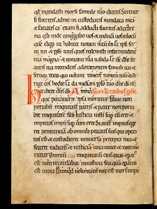 Aarau, Aargauer Kantonsbibliothek, MsWettF 13, f. 16v – Epistolare OCist