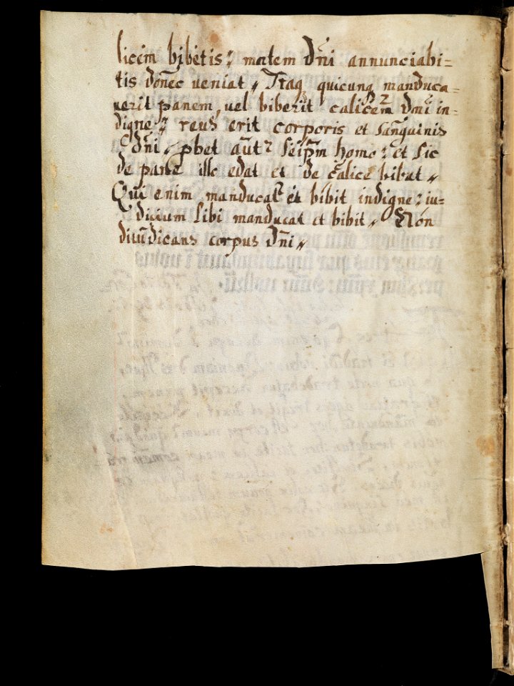 Aarau, Aargauer Kantonsbibliothek, MsWettF 13, f. 90v – Epistolare OCist