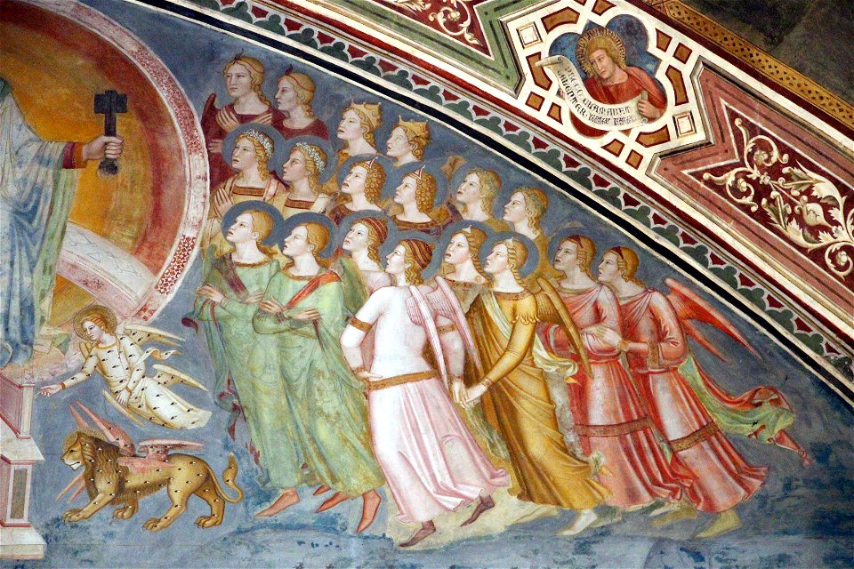 Andrea di bonaiuto, via veritas, giudizio universale 04
