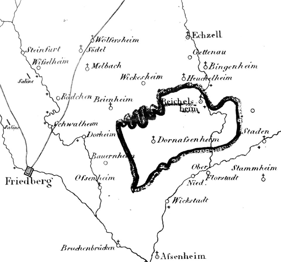 Amt Reichelsheim 1828