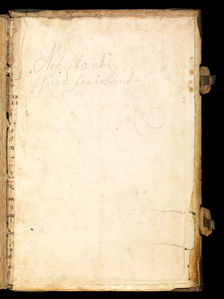 Aarau, Aargauer Kantonsbibliothek, MsWettF 13, Rear paste-down – Epistolare OCist