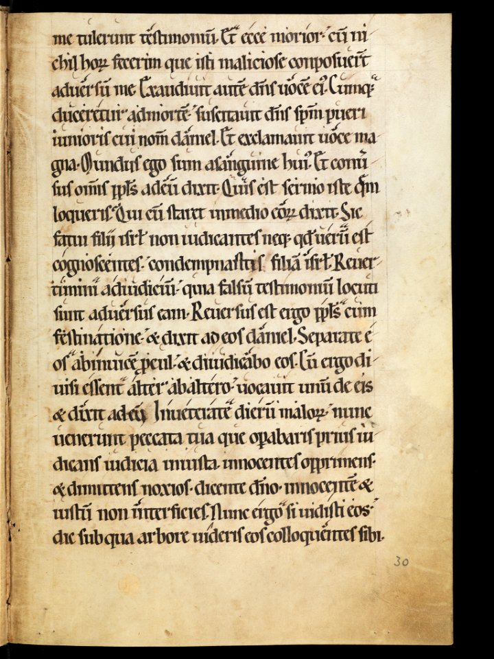 Aarau, Aargauer Kantonsbibliothek, MsWettF 13, f. 30r – Epistolare OCist