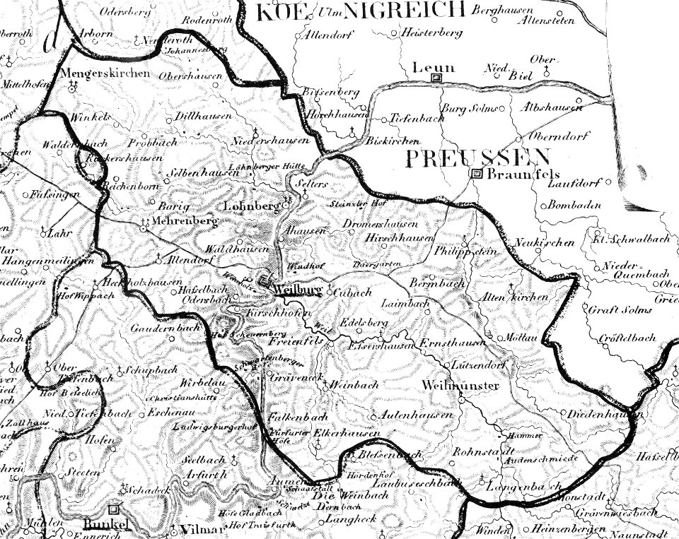 Amt Weilburg 1828