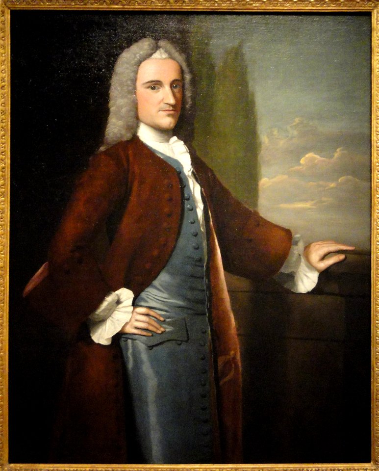 Thomas Hopkinson, 1746, by Robert Feke - SAAM - DSC00897