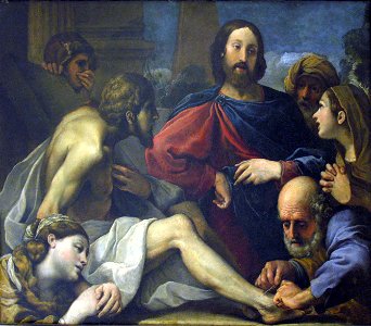 Anagoria Alessandro Tiarini Auferweckung Lazarus