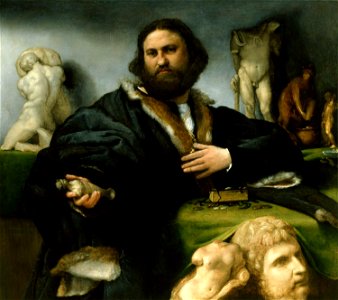 Andrea Odoni (1527); Lorenzo Lotto