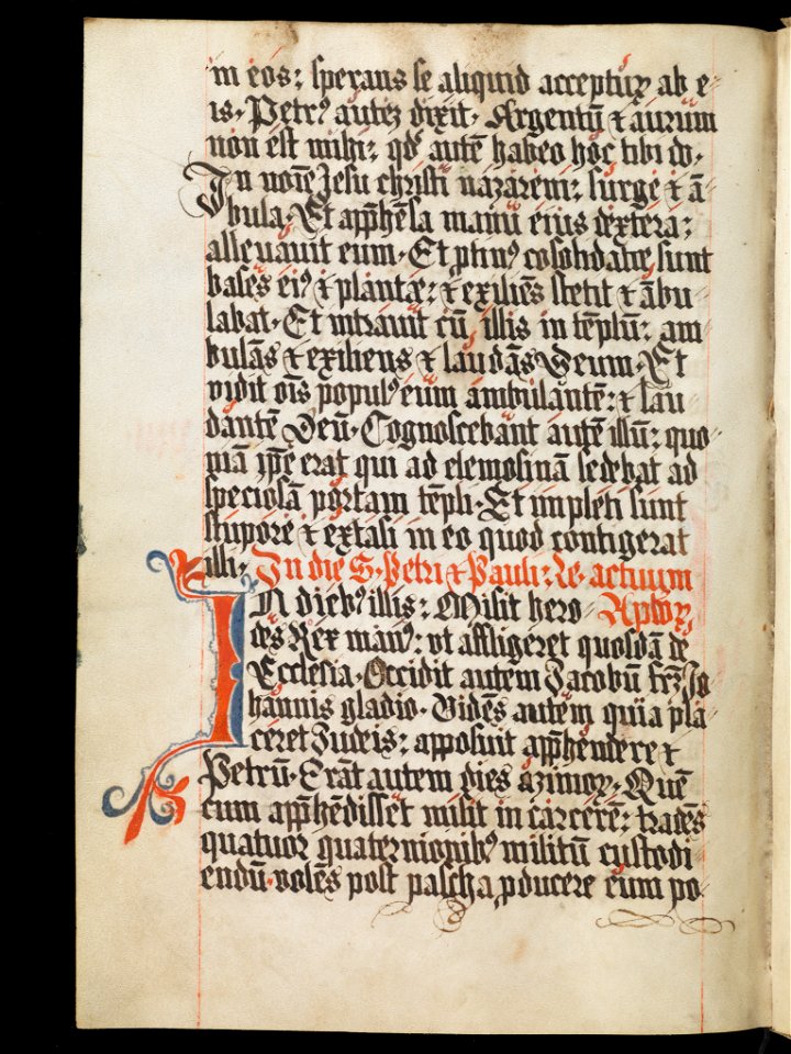 Aarau, Aargauer Kantonsbibliothek, MsWettF 13, f. 82v – Epistolare OCist