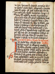 Aarau, Aargauer Kantonsbibliothek, MsWettF 13, f. 82v – Epistolare OCist