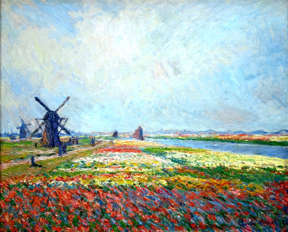 Amsterdam musee van gogh monet tulipes moulins