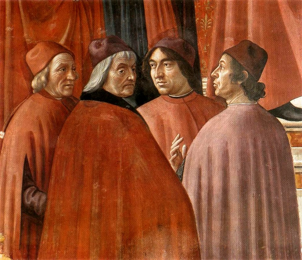 Angel Appearing to Zacharias (detail) - 1486-90