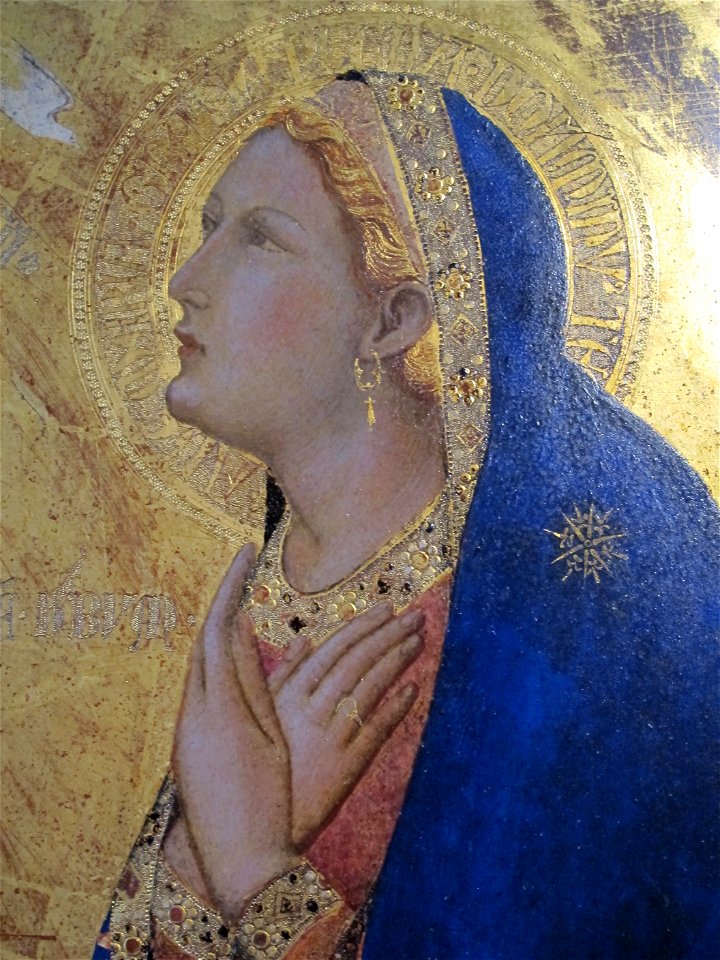 Ambrogio lorenzetti, annunciazione, 1343, 03