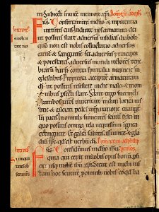 Aarau, Aargauer Kantonsbibliothek, MsWettF 13, f. 73v – Epistolare OCist