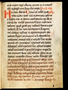 Aarau, Aargauer Kantonsbibliothek, MsWettF 13, f. 13r – Epistolare OCist