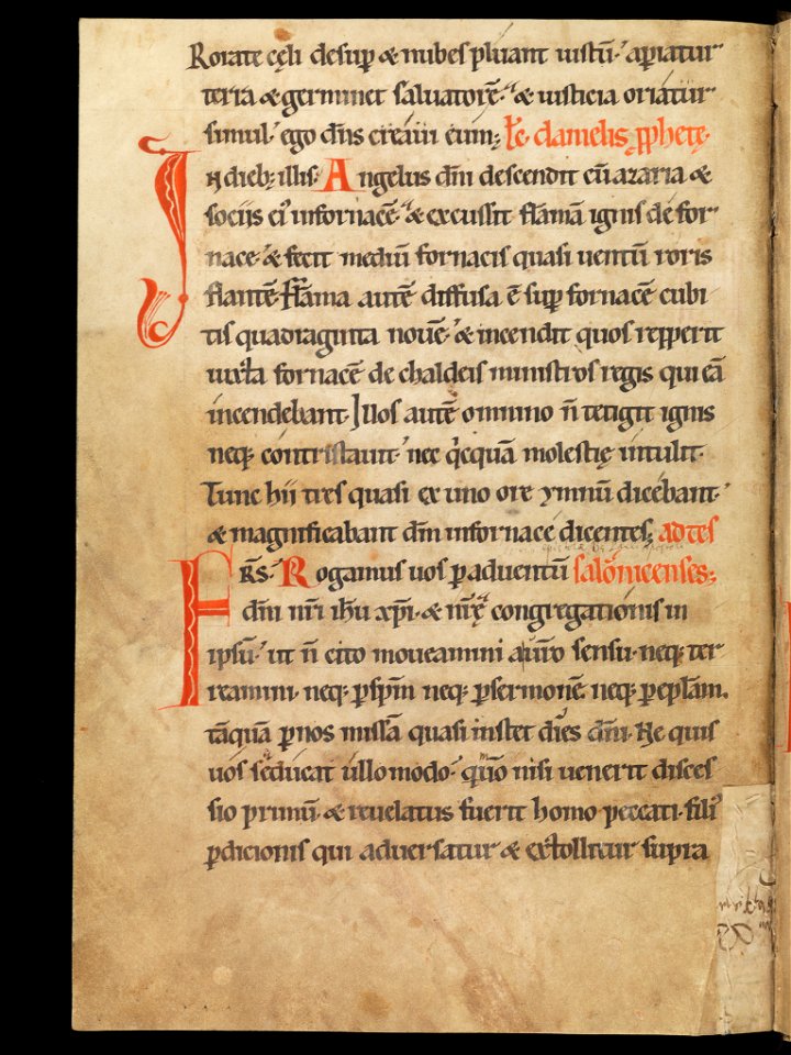 Aarau, Aargauer Kantonsbibliothek, MsWettF 13, f. 4v – Epistolare OCist