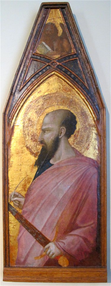 Ambrogio lorenzetti, san paolo