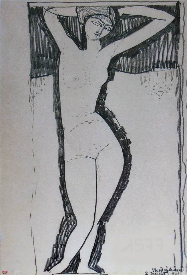 Amedeo Modigliani.Naakt