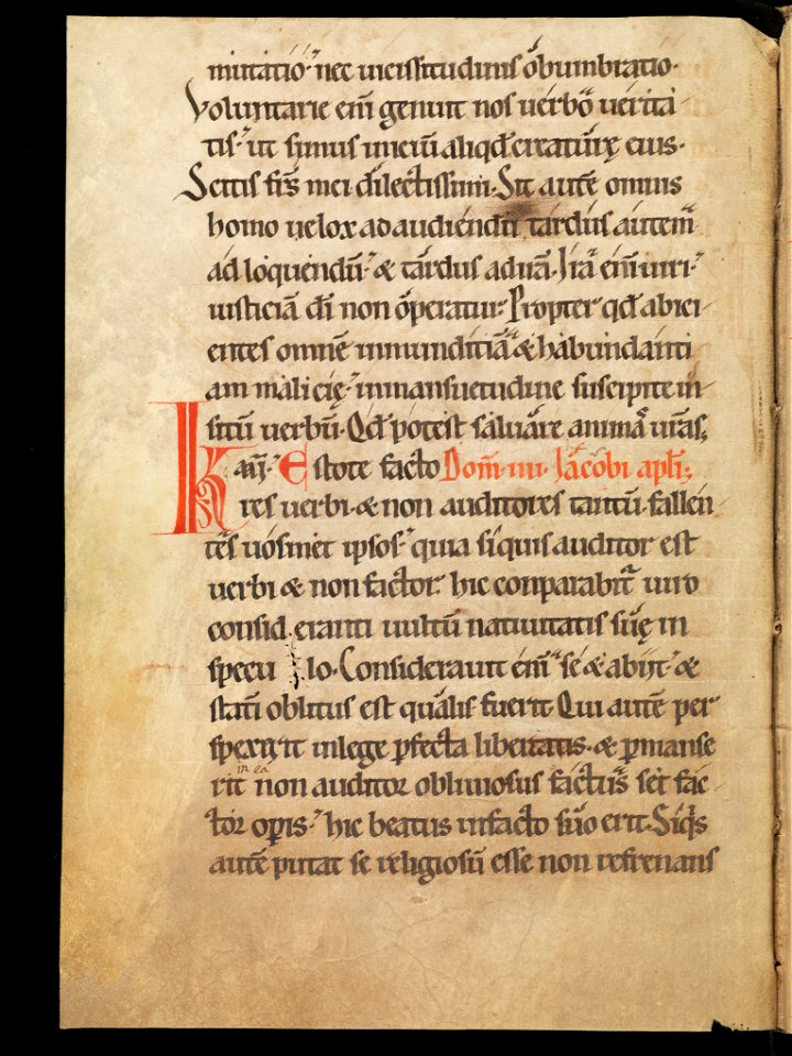 Aarau, Aargauer Kantonsbibliothek, MsWettF 13, f. 51v – Epistolare OCist
