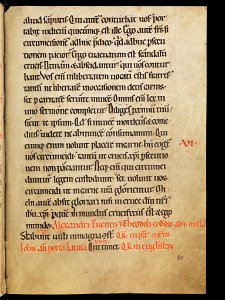 Aarau, Aargauer Kantonsbibliothek, MsWettF 13, f. 80r – Epistolare OCist