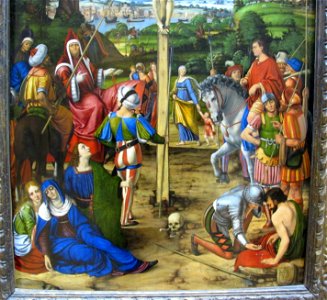 Andrea solario, crocifissione, 1503, 03