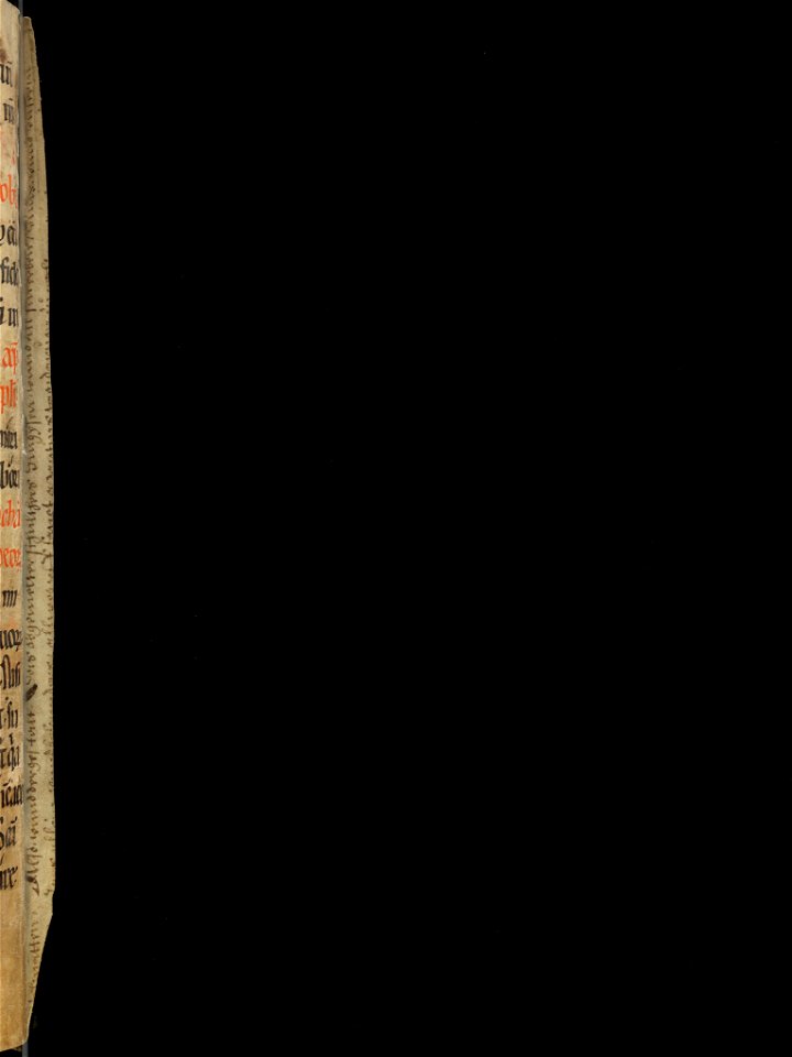 Aarau, Aargauer Kantonsbibliothek, MsWettF 13, f. 102 1r – Epistolare OCist
