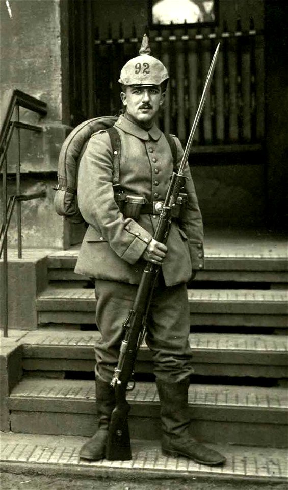Braunschweig Soldat BS-Inf.-Reg. 92 7 H XVI F IV 2 (Stadtarchiv Braunschweig)