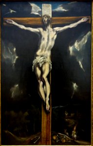 Christ on the Cross by Domenikos Theotokopoulos, called El Greco, c. 1610-1614, oil on canvas - National Museum of Western Art, Tokyo - DSC08213