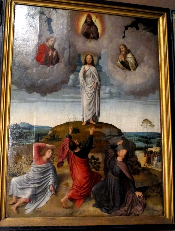 Chiesa di nostra signora, bruges, int., altare di gerard david, 1520 ca. 02