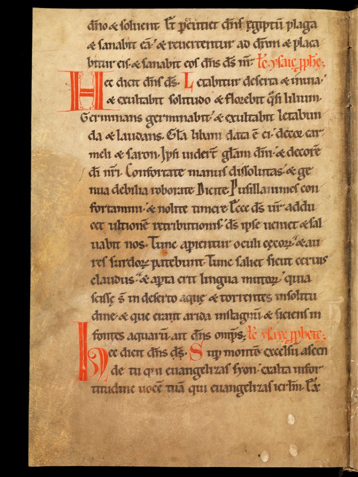 Aarau, Aargauer Kantonsbibliothek, MsWettF 13, f. 3v – Epistolare OCist
