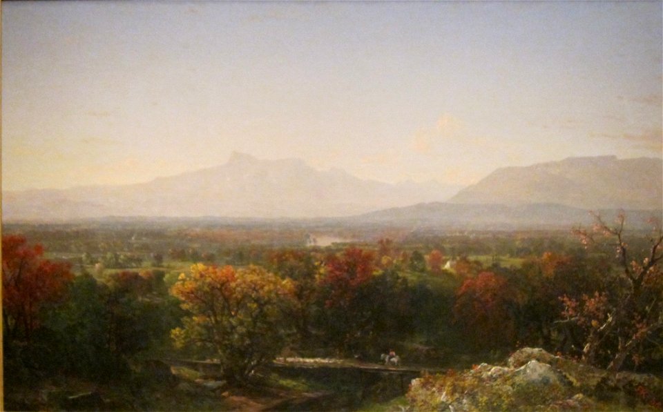An October Day in the White Mountains by John Frederick Kensett, 1854