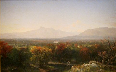 An October Day in the White Mountains by John Frederick Kensett, 1854