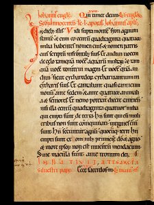 Aarau, Aargauer Kantonsbibliothek, MsWettF 13, f. 75v – Epistolare OCist