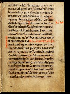 Aarau, Aargauer Kantonsbibliothek, MsWettF 13, f. 42r – Epistolare OCist